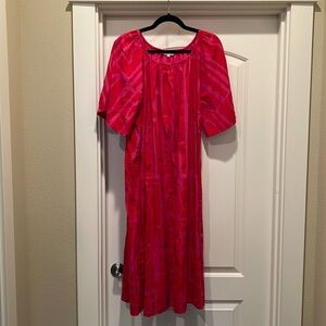 Aliya Wanek Ime Dress - Chili Print